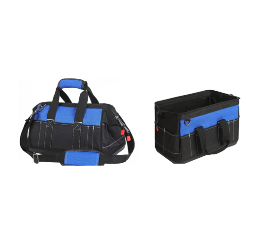 16" Wide Mouth Tool Bag with Water Proof Molded Base