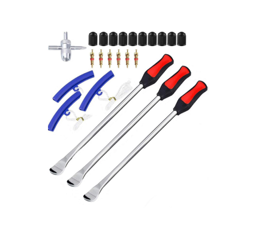 3 PCS Tire Spoons+Valve ToolSet