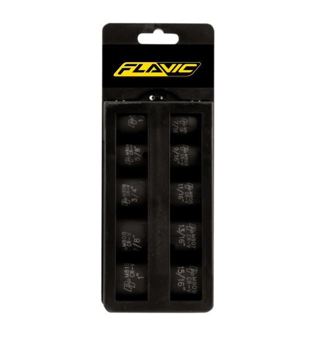 10Pcs 1/2" Dr. Impact Socket Set