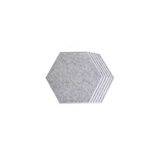 30*26*15CM 1900gsm/m2 Hexagon Acoustic Panel-12PCS