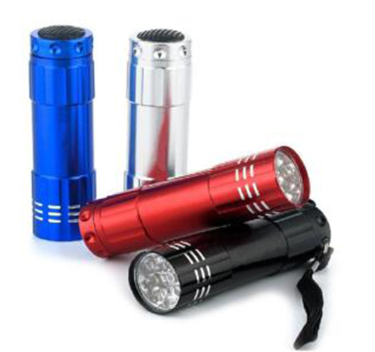 9LED Flashlight / Dry Battery