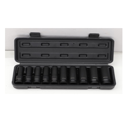 10Pcs Deep Impact Socket Set1/2"