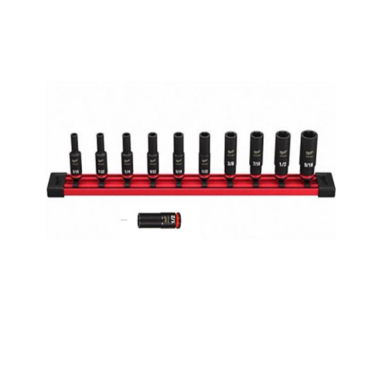 11Pc 3/8" Deep Impact Socket Set