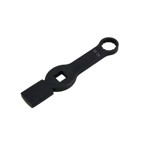 Slogging Ring Spanner For Truck Brake Caliper,24 mm 12-p
