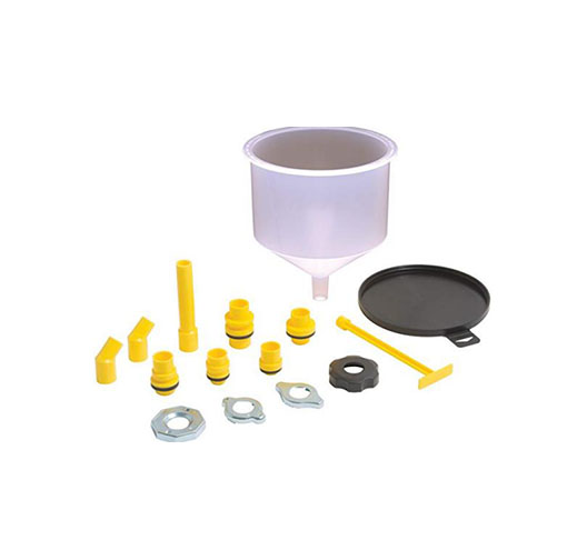 15 Piece No-Spill Coolant Funnel Kit
