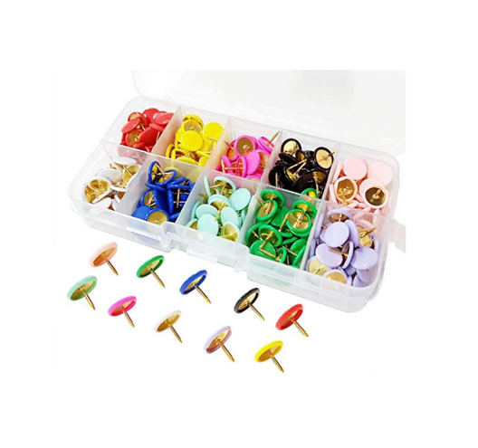 300pcs Colours Steel + Plastic Pushpin