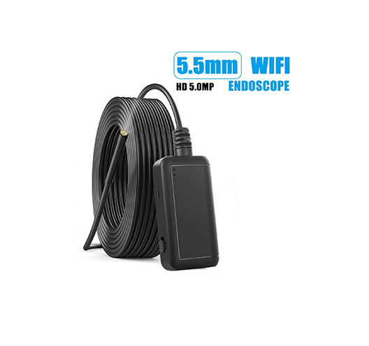 5 Megapixels WIFI Endoscope With 6pcs LED OD5.5mm Camera