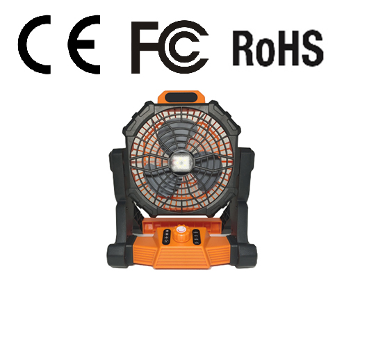 Rechargeable Camping Fan with Led Lantern