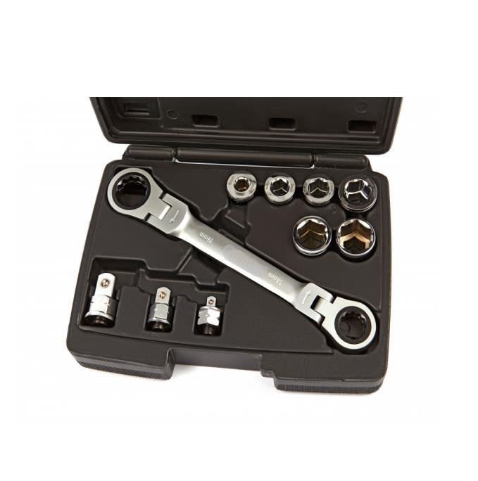 15 IN 1 Ratchet Ring Spanner Set