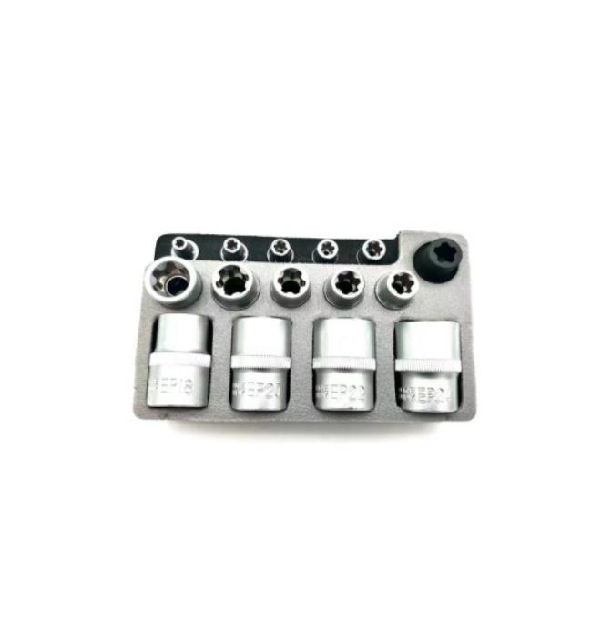 15Pcs EP Torx Plus Socket Set