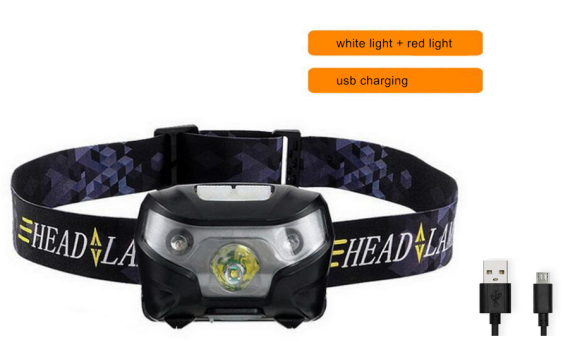  Rechargeable LED headlights