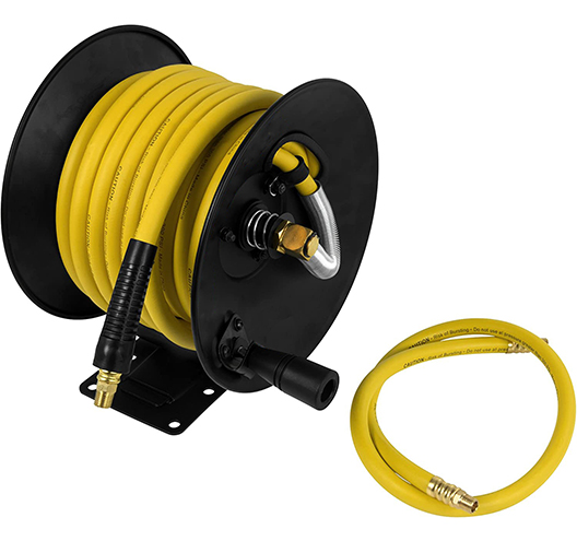 3/8" X50' Retractable Air Hose Reel Manual