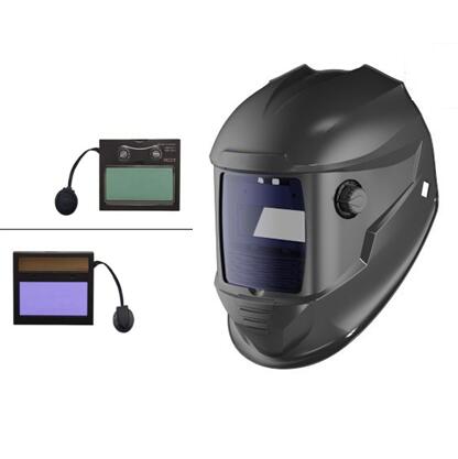 Ture Color Auto Darking & Solar Power Welding Helmet 93x43mm
