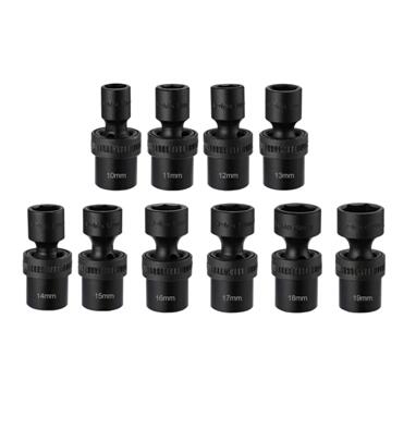 10Pcs 3/8" Dr. swivel impactsocket set