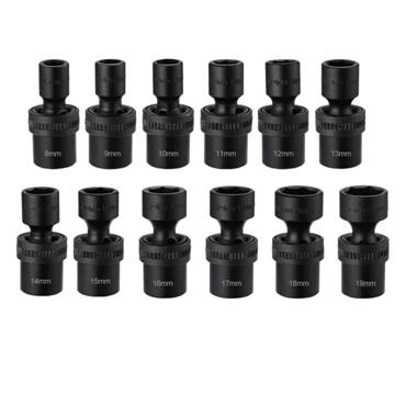 12Pcs 3/8" Dr. swivel impactsocket set