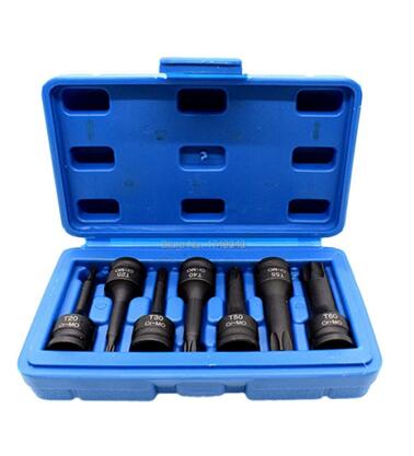 7 PCE 3/8" Impact Socket Bit(T20-T60)