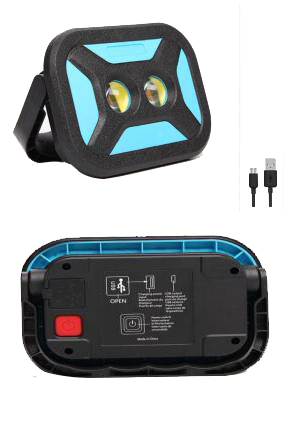 500lm COB Rechargeable Stand Work Light