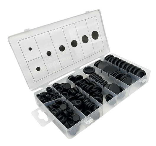 210PCS Rubber Grommet