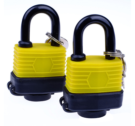 2PCS 40MM Weather ResistantPadlocks Keyed Alike