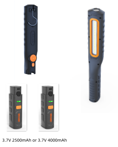8W Detachable battery packDirect pattern light