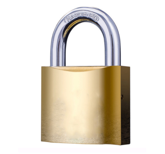 50MM Brass Plated Padlock