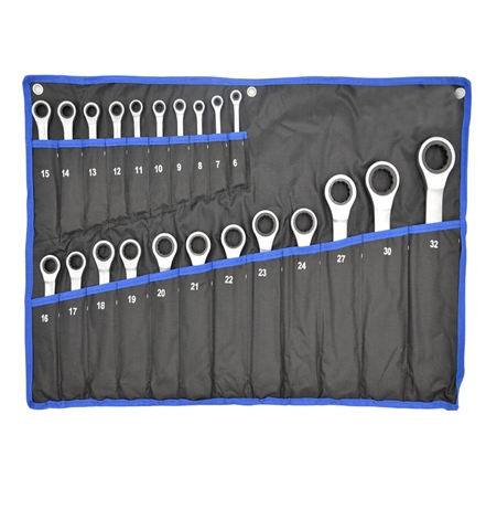 22Piece Ratcheting Wrench Set