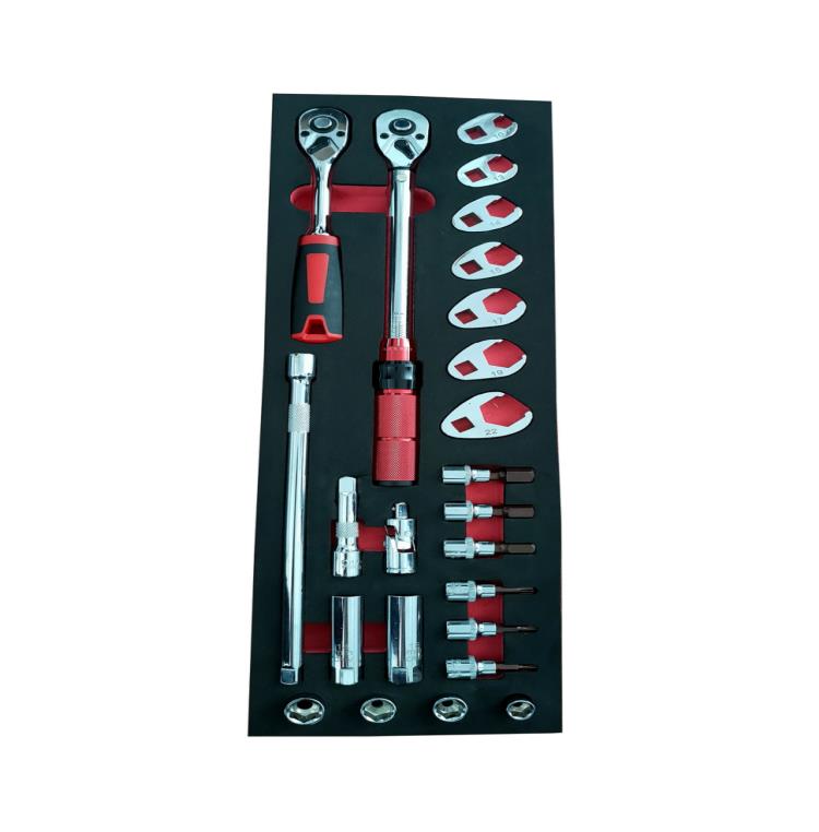 25Pcs 3/8" Dr.Torque Wrench Set