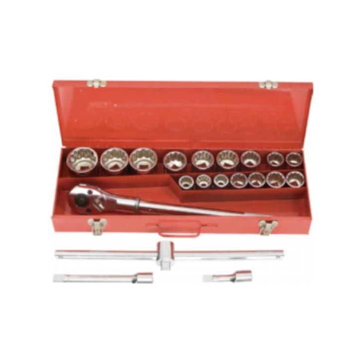 21PCS METRIC SYSTEM OF HEAVY SOCKET SET