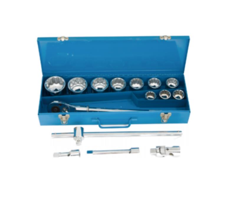 15PCS METRIC SYSTEM OF HEAVY SOCKET SET