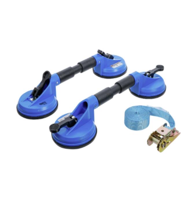 2pc Suction Cup with tension belt (80kg）