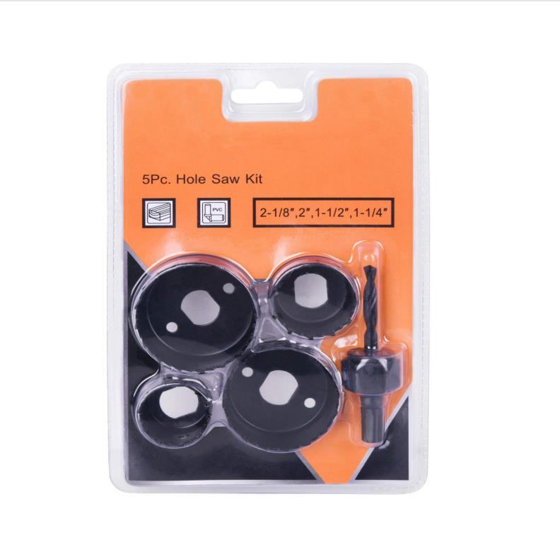 Hole Saw Kit（32-54 mm Dia）5pcs & 7pcs