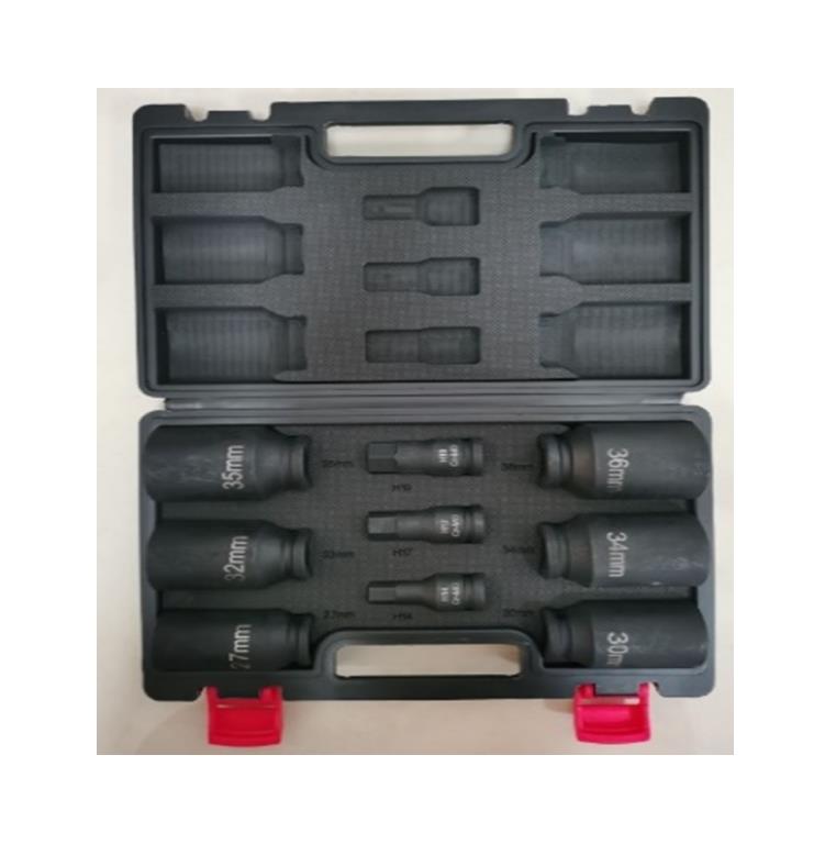 9Pcs 1/2" Dr.impact socket set