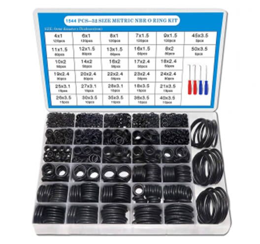 1544PCS O-Rings Assortment Kit