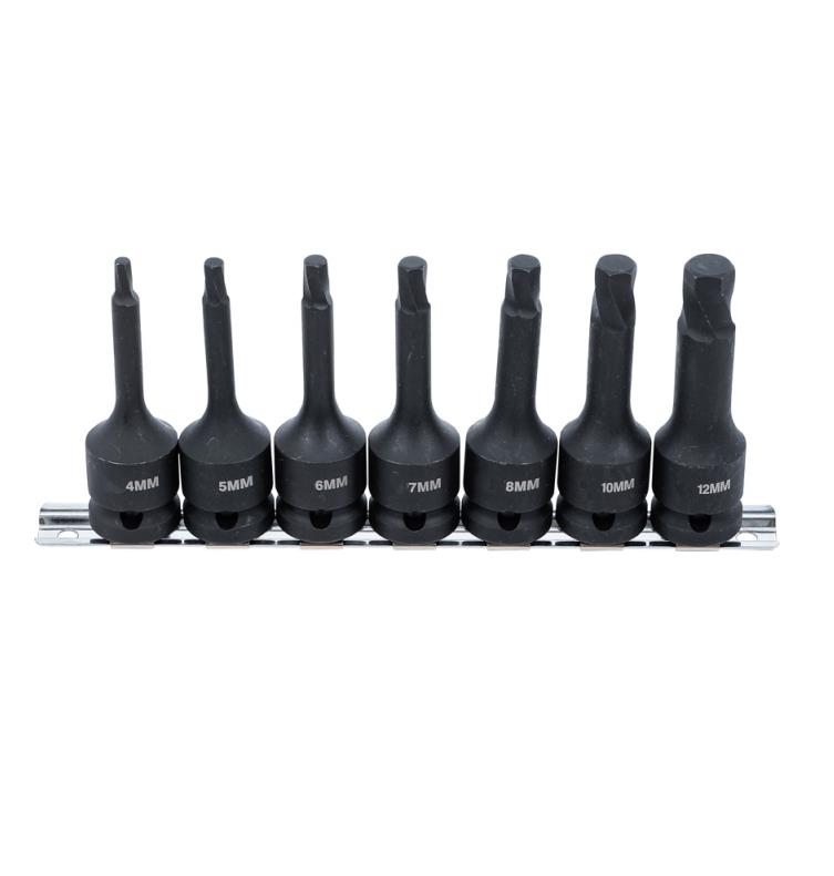 7Pcs 1/2" Dr.Screw Extractor Set