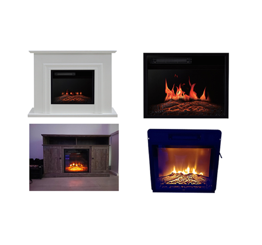 18" Recessed Electric Fireplace Heater