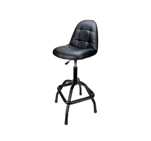 Pneumatic High Back Adjustable Swivel Bar Stool