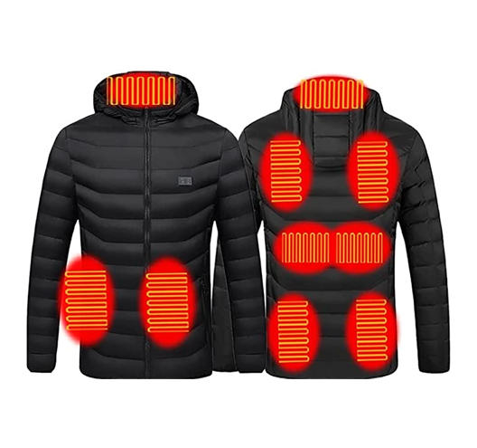 M09 dual control 9 area electric padded jacket