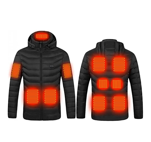 M09 dual control 11 Zone electric padded jacket