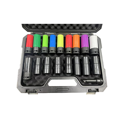 18Pcs 1/2" Dr.Wheel Nut Socket Set
