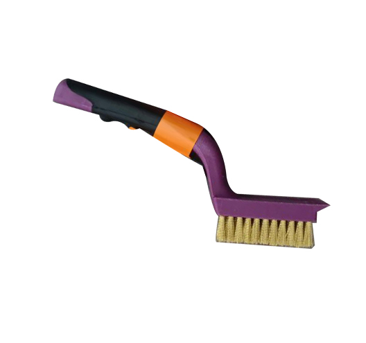 Plastic Handle Brush Brass Wire