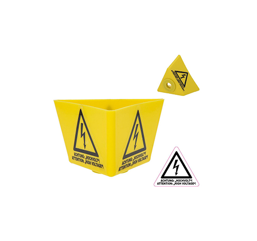 A-stand with lightning symbol with magnet
