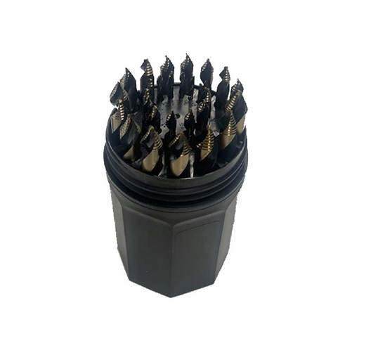 25PC hyper step drill bit set