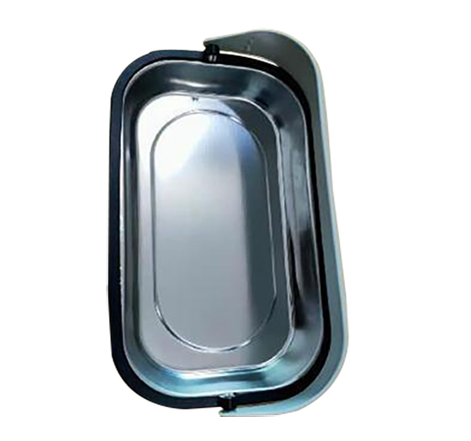 Stainless Steel Magnetic Parts Tray With Hood 136(w)×230(L)mm