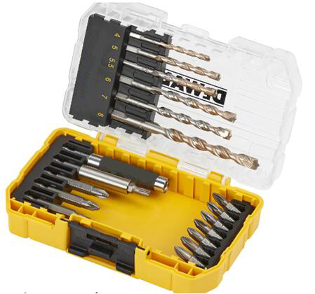 19Pcs Bits and Drills Set