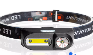 Dual light source Rechargeable Sensor Headlamp