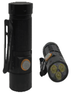 Rechargeable mini flashlight