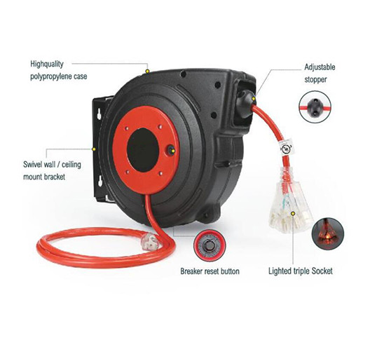 12/3 50FT Cable Reel