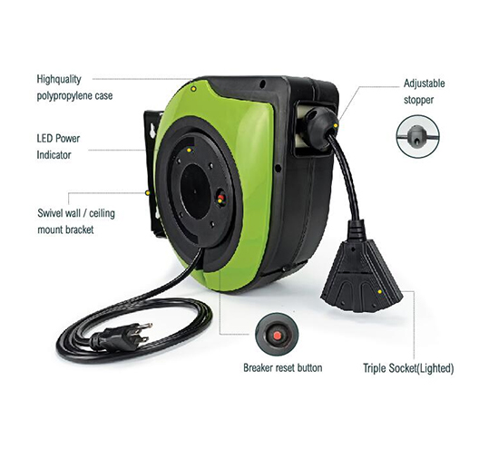 12/3 50FT Cable Reel