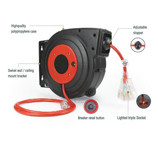 14/3 50FT Cable Reel