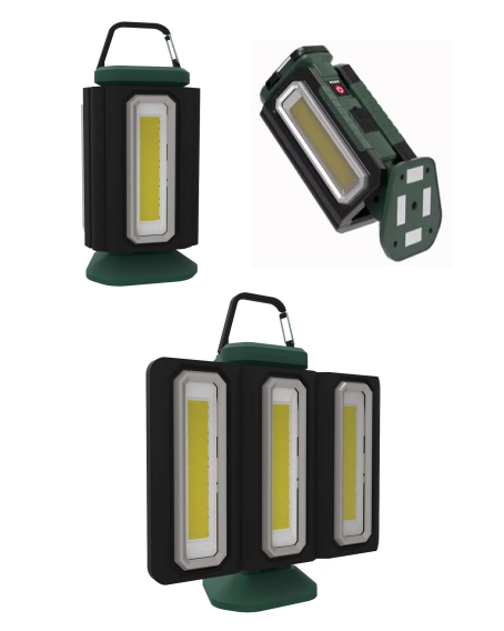 Foldable Panel Portable Rechargeable COB WorkLight